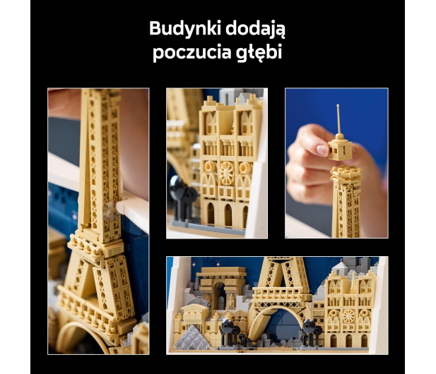 LEGO ARCHITECTURE 21064 Paryż — miasto miłości - 1473414 - zdjęcie 7